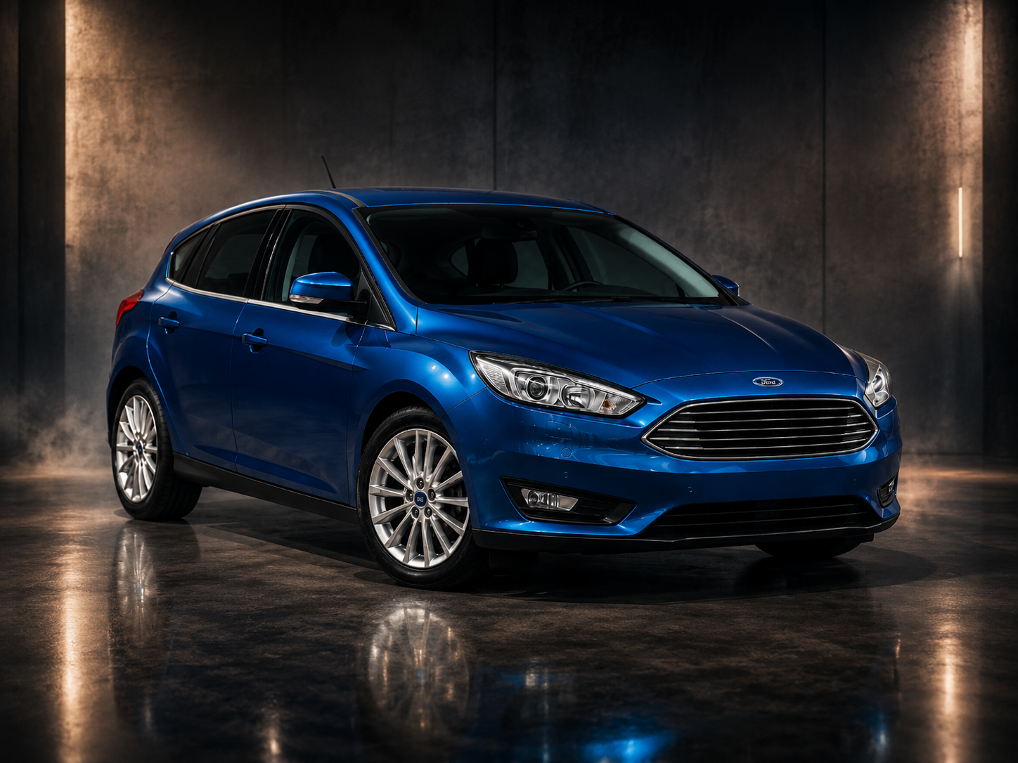 Ford vehicle on the road