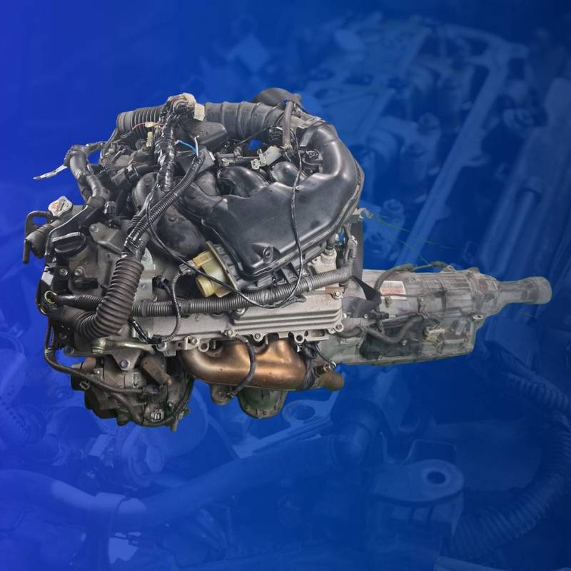 Toyota 2GR‑FE 3.5L V6 Engine with Automatic Gearbox, ECU, and Wiring — image 2