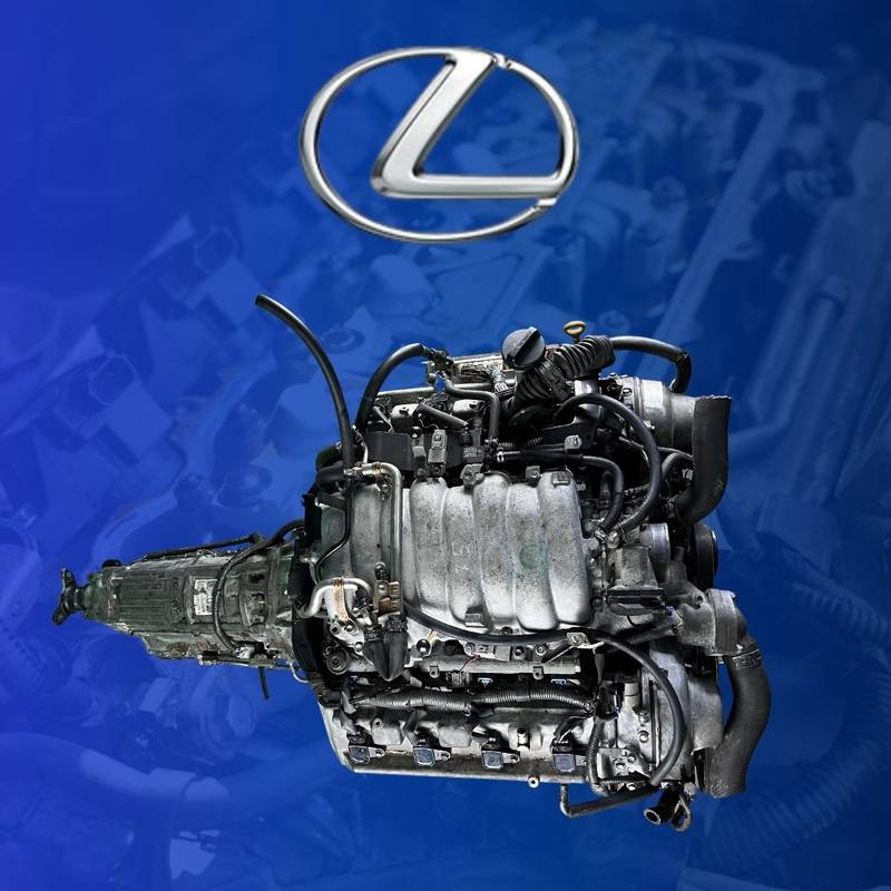 Lexus V8 Engine for Sale – 3UZ-FE 4.3L with Gearbox and ECU Included — image 1